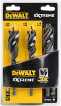 Набір свердел для дерева DeWalt Extreme Impact, спіральні в блістері 3 шт. (DT90237)