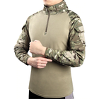 Тактическая рубашка Pave Hawk PLHJ-018 Camouflage CP 4XL камуфляжная военная с длинными рукавами - изображение 3