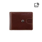 Мужской кожаный зажим для купюр Visconti VSL57 Chisel (Brown Monza)