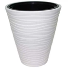 Горшок для цветов Form-Plastic Sahara-40 белый со вставкой (2722-011)