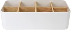Органайзер для дрібниць MBM HOME FH-03 Білий з деревом (FH-03 WHITE/WOOD)