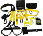 Петли подвесные для функционального тренинга TRX Pro Pack-3 (ручки обрезиненные) EF-2357-Р3