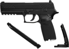 Пистолет пневматический Sig Sauer P320 Blowback калибр 4.5 мм (AIR-P320-177-30R-BLK) - изображение 3