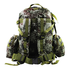 Рюкзак тактический +3 подсумка AOKALI Outdoor B08 75L Camouflage Green (F_5367-16918) - изображение 3