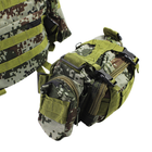 Рюкзак тактический +3 подсумка AOKALI Outdoor B08 75L Camouflage Green (F_5367-16918) - изображение 4