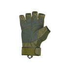 Беспалые перчатки тактические Lesko E302 Green L без пальцев армейские военные (F_7331-27161) - изображение 3
