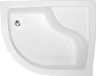 Душевой поддон полукруглый BESCO MAXI 100x80х24/38.5 P + ножки (5908239686161)
