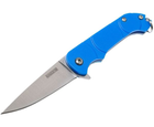 Нож складной карманный Ontario OKC Navigator Blue 8900BLU (Liner Lock, 9/138 мм) - изображение 1