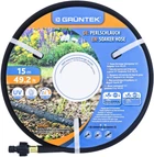 Шланг Gruntek капілярний 15 м 1/2" Чорний (296224015)