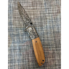 Туристический карманный складной нож 22 см CL 95 с дамасским узором (00000XSН954) - изображение 3
