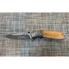 Туристический карманный складной нож 22 см CL 95 с дамасским узором (00000XSН954) - изображение 4