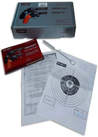 Револьвер под патрон Флобера PROFI-4.5" сатин/бук + в подарок Патроны Флобера 4 мм Sellier&Bellot Sigal (200 шт) - изображение 7