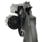 Револьвер під патрон Флобера STALKER 4.5 "" черн. рук. + в подарунок Патрони Флобера 4 мм Sellier & Bellot Sigal (50 шт) + Кобура оперативна для револьвера універсальна + Збройна чищення мастило-спрей XADO - зображення 3