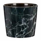 Кашпо Scheurich Texture 15 см чорний 63387