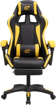 Кресло для геймеров GT Racer X-2323 Black/Yellow
