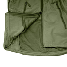 Тактична куртка Soft Shell Lesko A001 Green 4XL спецформа військова чоловіча - зображення 5