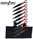Набір із дев'яти метальних ножів Perfect Point PP-060-9 - зображення 1