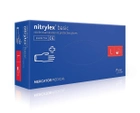 Рукавички нітрилові Nitrylex® Basic нестерильні неприпудрені L (6736079) - зображення 1