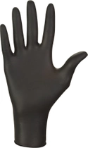 Перчатки нитриловые Nitrylex® Black нестерильные неопудренные черные XS (6736080) - изображение 5