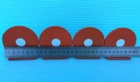 Комплект падаючих мішеней тарілок діаметром 75мм, 4 шт, для калібру 22LR. Сателіт (753) - зображення 4