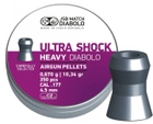 Кулі пневматичні JSB King Heavy Ultra Shock Кал. 4.5 мм Вага- 0.67 г 350 шт/уп 14530560 - зображення 1
