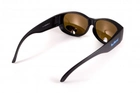 Накладные очки с поляризацией BluWater OVERBOARD Brown - изображение 4