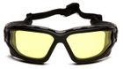 Очки защитные с уплотнителем Pyramex i-Force Slim (Anti-Fog) (amber) желтые - изображение 2