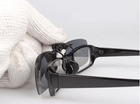 Поляризационная накладка на очки RockBros коричневая большая - зображення 6