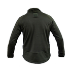 Тактическая флисовая рубашка MIL-TEC THERMOFLEECE OD XL Зеленый (10922001) - изображение 2