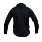 Тактична флісова сорочка MIL-TEC THERMOFLEECE Black XL Чорний (10922002) - зображення 2