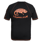 Футболка Chameleon тактична BLACK/ORANGE 60-62 Чорний (0409-04) - зображення 5