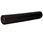 Массажный ролик EasyFit Foam Roller 90 см черный (легкий мягкий роллер, валик, цилиндр МФР и йоги, массажер для спины, ног, рук, шеи) EFFM90-BK