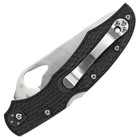 Ніж складний Spyderco Byrd Cara Cara 2 FRN, напівсерейтор (BY03PSBK2) - зображення 2