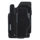 Коврики автомобильные текстиль MB Lancer IX 2003-07 Черные + Перемычка GRIP основа липучка ворс стрижен