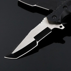Нож охотничий туристический для кемпинга рыбалки из стали ручной нескладной JCF JGF28 Черный - зображення 3