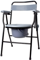 Крісло-стілець Ridni KJT710B із санітарним обладнанням нерегульоване за висотою складане (RD-CARE-T01) - зображення 1