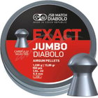 Кулі пневм JSB Exact Jumbo, 5,52 мм, 1,03 г, 500 шт / уп - зображення 1
