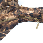 Тактична куртка Soft Shell Lesko A001 Осінній лист розмір XL вітровка для чоловіків з кишенями водонепроникна - зображення 7