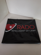 Кварцевая бактерицидная лампа RADO - 3, мощность 38 Вт, smart третьего поколения для стерилизации и дезинфекции с функцией радара . - зображення 7