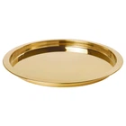 Піднос IKEA GLATTIS латунь 38 см (703.501.13)