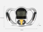 Прилад BauTech для вимірювання жиру в тілі ручний Сріблястий (1009-937-00) - зображення 2