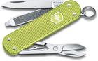 Складной нож Victorinox CLASSIC SD Alox Colors Lime Twist 58мм/1сл/5функ/рифл.зел /ножн Vx06221.241G - изображение 1