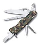 Складной нож Victorinox TRAILMASTER 111мм/12функ/камуфляж.мат /одноруч/волн/lock/отверт/пила Vx08463.MW94