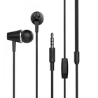 Вакуумні навушники Hoco M34 Honor Music (гарнітура, AUX, 1.2м) - Чорний