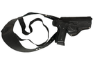 Кобура Beretta M-92 оперативна натуральна шкіра (005) плечове носіння під пахвою - зображення 1