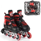 Ролики с подсветкой "Best Roller" s, красный