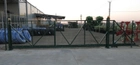 Ворота откатные Техна 1680х6000 мм из сетки D=4 мм (RAL6005 VTO-062) - изображение 2