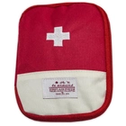 Медична аптечка органайзер для ліків (13х18 см), Червона кишенькова дорожня аптечка (VS7003538) - изображение 1