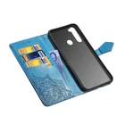 Кожаный чехол-книжка Art Case с визитницей для Xiaomi Redmi Note 8T Синий Без бренда