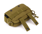 Комплект підсумків до сумок/ рюкзаків Protector Plus А001, А002, А005 coyote - зображення 7